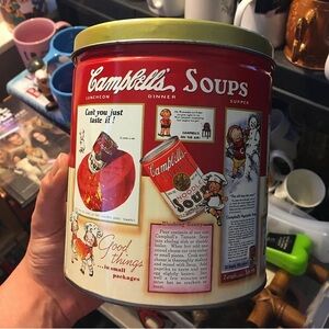 1995 Campbells S O U P tin